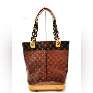 Louis Vuitton LV Tote Bag Cabas Ambre MM Monogram
